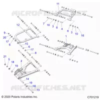 SUSPENSION TRASERA CONTROL ARMS