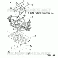 CHASSIS, MAIN FRAME AND ESQUÃD PLATES