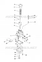 CARBURADOR TRAIL DEALER MUST VERIFY  JETTING   CARBURADOR NUMBERS (4919281928032A)