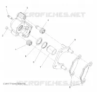 FRENO TRASERO CALIPER