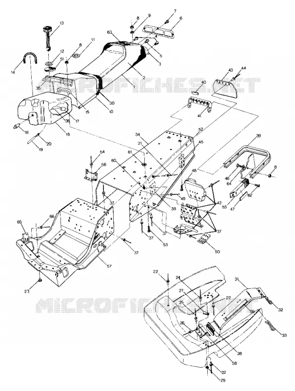 CHASIS AND ASIENTO Sport (4916821682001A)