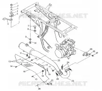 SISTEMA DE ESCAPE SWEDISH 4x4 400L S948140 (4926912691A012)