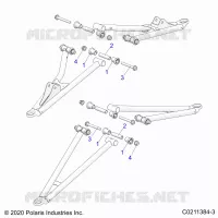 SUSPENSIÃ“N DELANTERA A-ARM MOUNTING