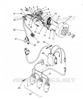MAGNETO ASSEMBLY RXL / 0930768 AND RXL SKS / 0930568 (4922992299036A)