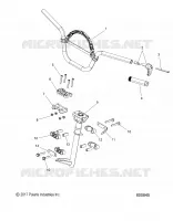 STEERING, SOPORTE DE MANILLAR