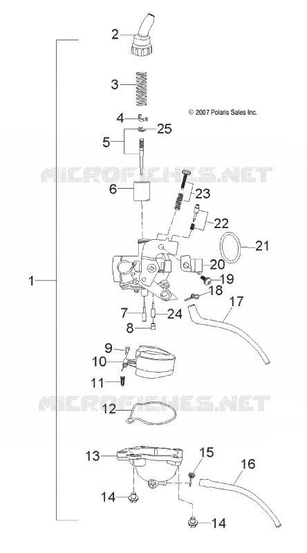 MOTOR, CARBURADOR
