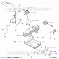 CHASSIS, CABRESTANTE