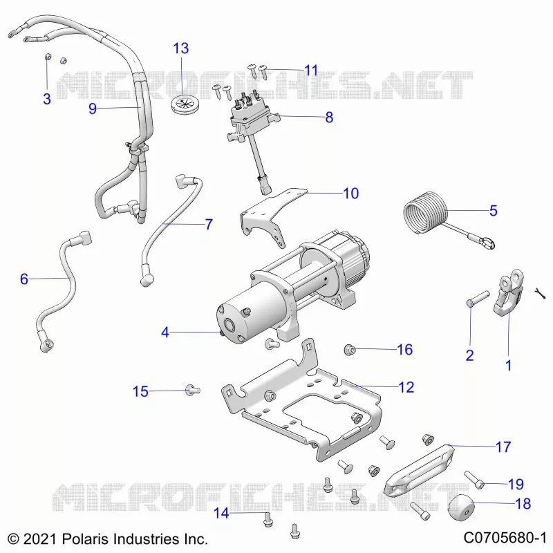 CHASSIS, CABRESTANTE