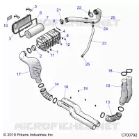 ENGINE, TOMA DE AIRE SYSTEM