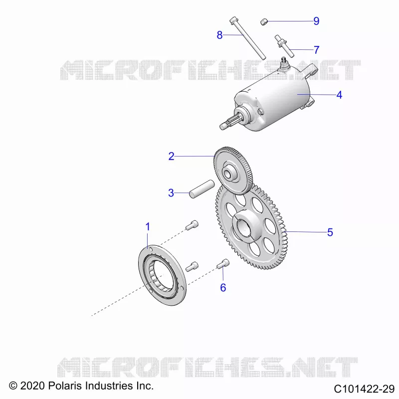 MOTOR DE ARRANQUE DRIVE