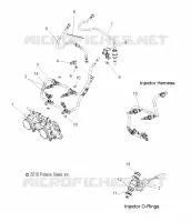 SISTEMA DE COMBUSTIBLE, RAIL, LINES and CUERPO DE MARIPOSA