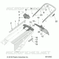 TOPE POSTERIOR, SNOWFLAP Y TAILIGHT CUBIERTA