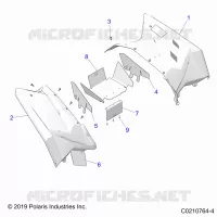 CARROCERÍA POSTERIOR CAB AND HEAT SHIELDS