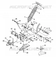 El balanceo del brazo y CHOQUE 4X4 350L W938139 (4924052405023A)