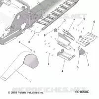 CHASSIS, FOOTREST-LH AND PROTECCIÃ³N DEL EMBRAGUE