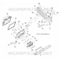 MOTOR, TOMA DE AIRE SYSTEM