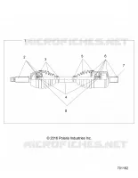 DRIVE TRAIN, TRANSMISION DELANTERA SHAFT