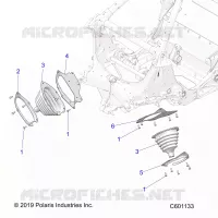 CHASIS, TIE ROD BOOT ASM.