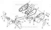 tapa del embrague ASSEMBLY Trail Boss W938527 (4924072407021A)