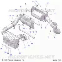 ENGINE, TOMA DE AIRE SYSTEM