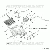 ENGINE, TOMA DE AIRE MANIFOLD