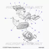 ENGINE, TOMA DE AIRE SYSTEM