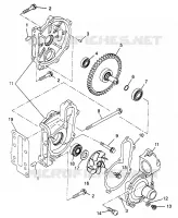 BOMBA DE AGUA ULTRA TOURING 0975378 and EUROPEAN ULTRA TOURING E975378 (4938133813C013)