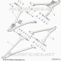 SUSPENSIÃ“N DELANTERA CONTROL ARMS