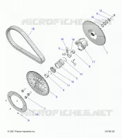 TREN, SECONDARY CLUTCH