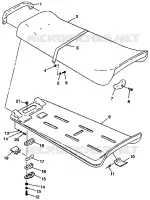 ASIENTO SLT 780 B964588 and Intl. SLT 780 I964588 (4941174117A011)
