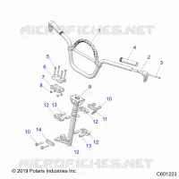 STEERING, SOPORTE DE MANILLAR