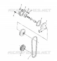 BOMBA DE AGUA 500 SP/500 SKS (4921262126046A)