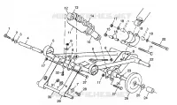 El par entre ARM 500 INDY 0982764(A)(B) and EUROPEAN 500 INDY E982764A (4942104210B009)