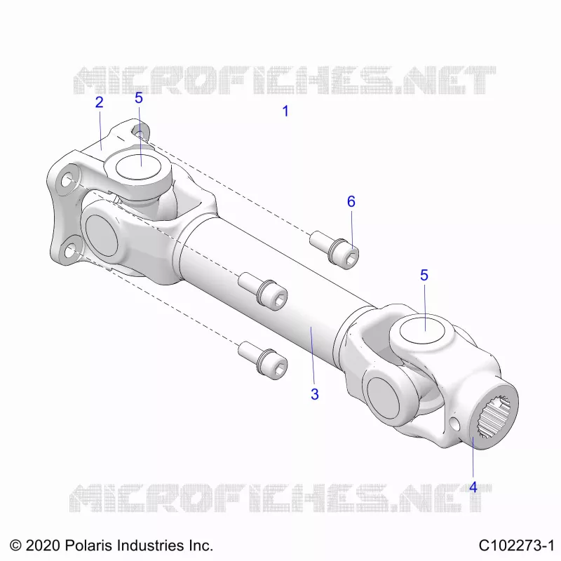 DRIVE TRAIN, PROP EJE TRASERO