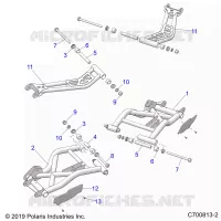 SUSPENSION TRASERA CONTROL ARMS