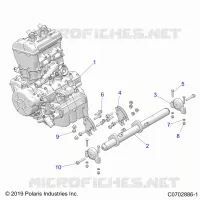 MOTOR, MOUNTING &amp; LONG BLOCK