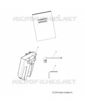 HERRAMIENTAS, SOPORTE DE CINTURÓN Y MANUAL DEL PROPIETARIO
