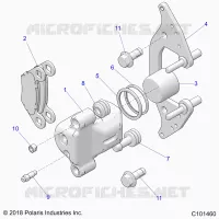FRENO FRONTAL CALIPER