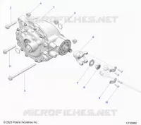 TREN, REAR GEARCASE MOUNTING