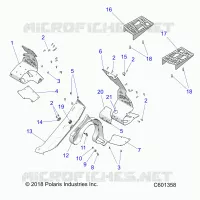 CHASSIS, PROTECCIÃ³N DEL EMBRAGUE AND FOOTRESTS