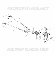 CAJA DE ENGRANAJES SELECTOR MOUNTING