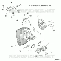 ENGINE, INTAKE AND CUERPO DE MARIPOSA