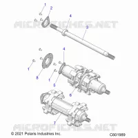 DRIVE TRAIN, JACKSHAFT AND EJE DE TRANSMISIÃ“N