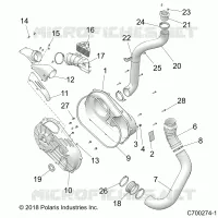 DRIVE TRAIN, TAPA DEL EMBRAGUE AND DUCTING