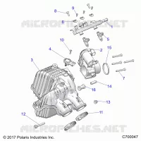 ENGINE, TOMA DE AIRE MANIFOLD