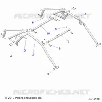 CHASSIS, CAB BASTIDOR