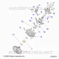 TREN, PRIMARY CLUTCH