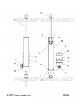 SUSPENSION, SHOCK TRASERO TRACK (ADVENTURE, XC)