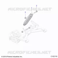 SUSPENSION TRASERA SHOCK