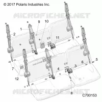 ASIENTO BELT MOUNTING